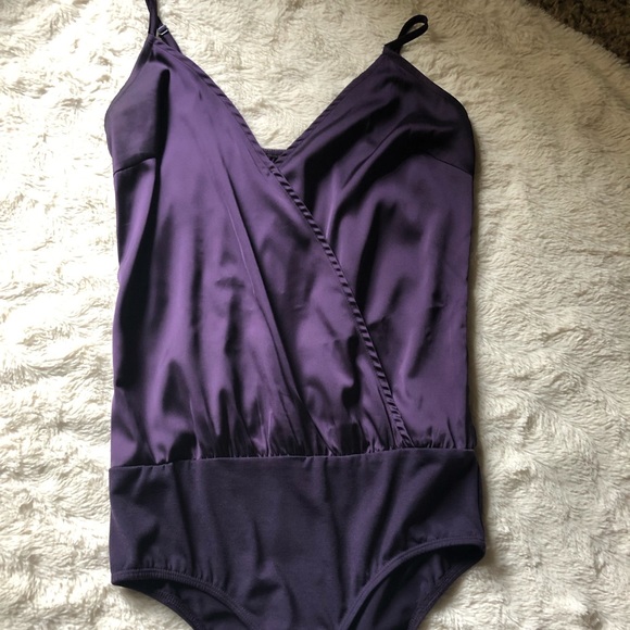 Charlotte Russe One Piece Purple Body - Picture 1 of 3